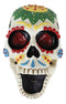 Day of The Dead White Sunflower Sugar Skull Wall Bottle Opener Home Kitchen