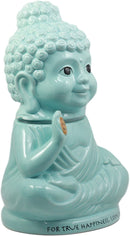 Ebros "True Happiness" Enlightenment Medicine Buddha Ceramic Cookie Jar 10.75"H