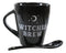 Witchcraft Wicca Witches Brew Crescent Moon And Stars Coffee Mug And Spoon Set