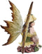 Ebros Daffodil Sunflower Fairy Garden Figurine 4.25" Tall Fantasy Collectibles
