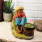 Ebros Black Americana History African American Boy Sleeping By A Creek Figurine