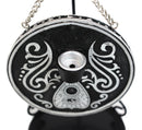 Ouija Spirit Board Evil Eye Medallion Disk Backflow Incense Cone Holder Burner