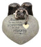 Ebros Guardian Mourning Angel Cremation Urn Forever in Our Hearts 13.25" Tall 200 Cubic Inches Capacity