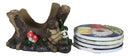 Life of The Party Gnome Toast And Drunk Turtle Tortoise Coasters And Holder Set