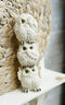 Ebros Stacked See Hear Speak No Evil Wise Acrobatic Fat Owls Figurine (White)