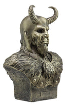 Ebros Shapeshifter Half God And Half Jotunn Loki Bust Statue 10.25"H Norse Viking