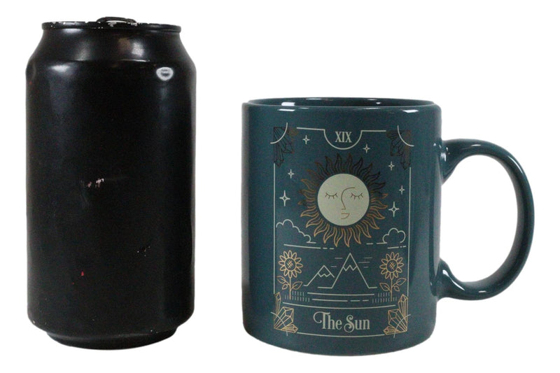 Wicca Fortune Teller Psychic Tarot Cards The Sun Ceramic Tea Coffee Mug Cup