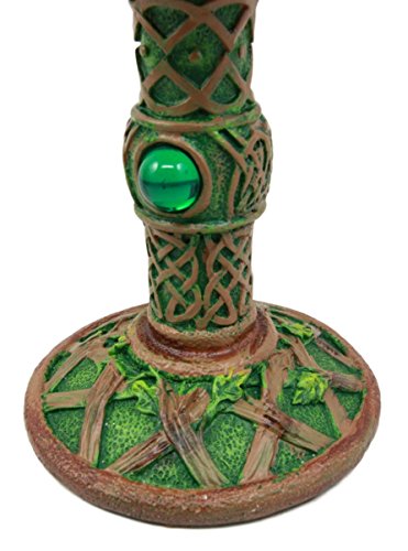 Ebros Large Celtic Sacred Tree of Life Yggdrasil Wine Goblet Chalice Cup 8oz