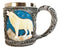 Celtic Howling Direwolf White Wolf At Starry Night Mountains Coffee Mug 14oz