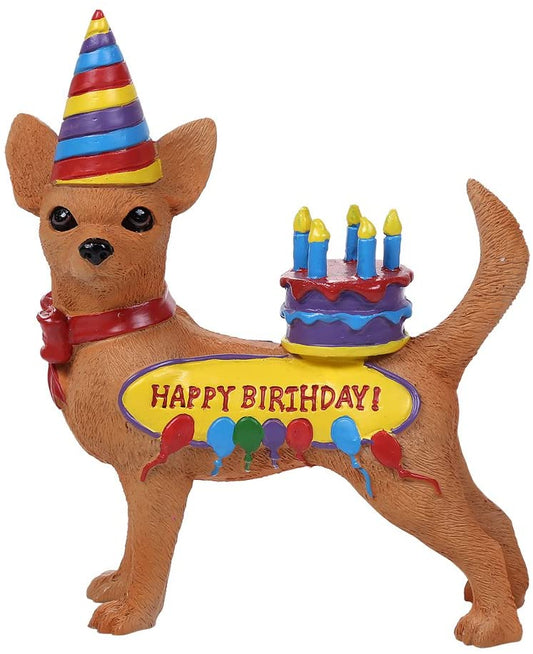 Ebros Adorable Birthday Chihuahua Collection Cute Chihuahua In Costume - Ebros Gift