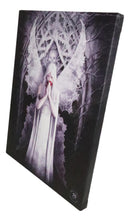 Ebros Anne Stokes Only Love Remains Skull Fairy Wood Framed Picture Canvas Wall Decor