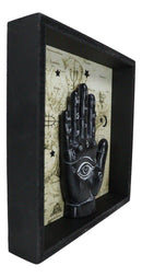 Black Evil Eye Fortune Teller Chirology Palmistry Hand Palm Wall Decor Frame