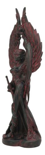 Celtic War Goddess Morrigan Phantom Queen Statue Triple Goddess Valkyrie Decor - Ebros Gift