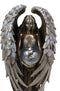 Ebros Sheila Wolk Tranquility Angel & Metamorphosis Butterfly Glass Ball Statue