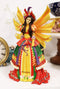 Ebros Teri Rosario Fairy Queen of Masquerade Winter Fairy Statue 11.25" Tall