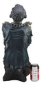 Begging Chained Slave Walking Undead Zombie Side Table With Glass 22.5"H Decor