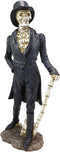 Ebros Skeleton Gentleman Groom in Steampunk Tuxedo and Top Hat Figurine 13"H