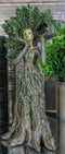 Celtic Greenman Tree Woman Gaia Dryad Ent Native Morning Beauty Sunrise Figurine