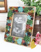 Southwestern 3D Colorful Cactus Succulent Flowers Western Picture Frame 4"X6"