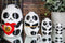 Ebros Giant Panda Bear Wooden Toy Stacking Nesting Dolls 5 Piece Matryoshka