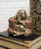 Meditating Praying Hotei Happy Buddha Figurine 4"H Buddhism Feng Shui Statue