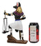Ebros God Anubis with Scales of Justice and Sword of Judgement Figurine 10" Tall