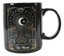 Wicca Fortune Teller Psychic Tarot Cards The Moon Ceramic Tea Coffee Mug Cup