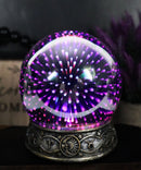 Greek Astrology Constellations Zodiac With Colorful LED Stars Glass Gazing Ball