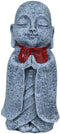 Ebros Jizo With Red Bib Statue 5"Tall Ksitigarbha Bodhisattva Ojizo Sama Figurine