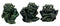 Ebros Demonic Notre Dame Toad Troll Gargoyle Figurine Collectible (Set of 3)