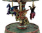 Ebros Eye Of Pandora Three Colorful Flying Dragons Clockwork Musical Carousel Statue