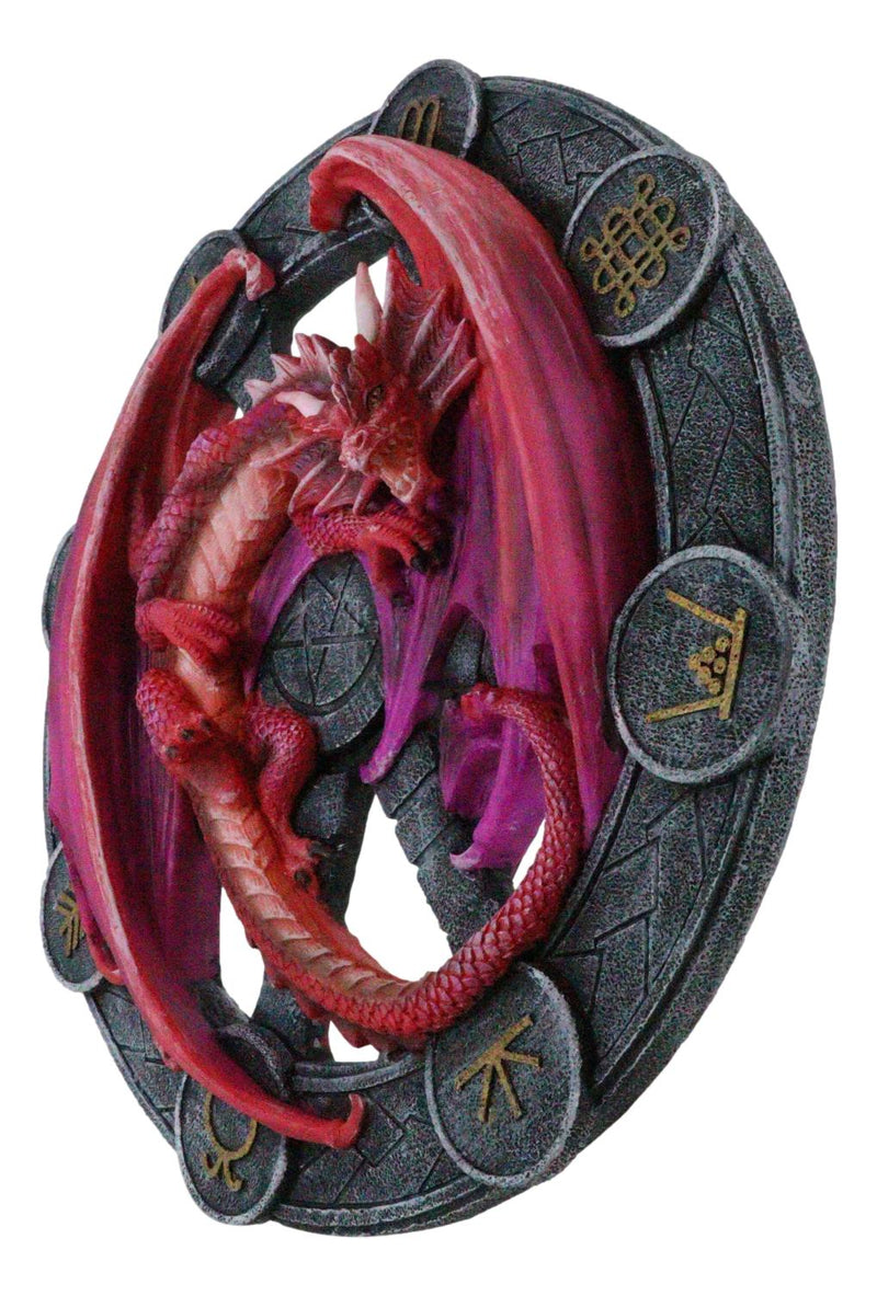 Lammas Drake Harvest Season Wheel of The Year Sabbats Of The Dragon Wall Decor