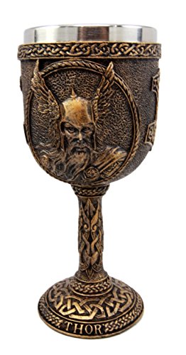 Ebros Gift Norse Mythology Thor God Of Thunder Asgard Prince 7oz Resin