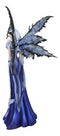 Amy Brown Large Winter Frost Fairy Queen with Crown of Branches Statue Collector