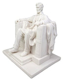 Seated Abraham Lincoln Figurine 8" H Lincoln Memorial Sculpture 16th President