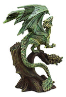Ebros Gaia Tree Ent Earth Adult Mother Dragon Perching On Branch Figurine 10"H