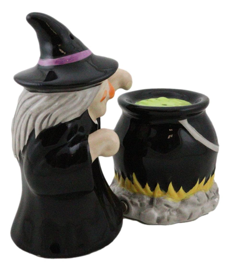 Good Witch Bad Witch Salt and Pepper Shakers Set