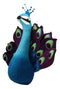 Ebros Fiona Walker England Handmade Organic Colorful Peacock Wall Decor Large 29"Wide