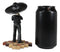 Ebros Gothic Day of The Dead Black Mariachi Skeleton Trumpet Player Figurine 5.5"H