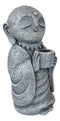 Feng Shui Zen Buddha Japanese Jizo Monk Drinking Out Of Tea Cup Figurine 5"H