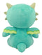 Larger Furry Bones Skeleton Teal Scorchie Dragon Plush Toy Doll Collectible