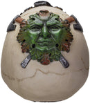 Ebros Knights of The Round Table King Arthur Skulls Sir Gawain Skull Figurine