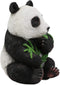 Ebros China Giant Panda Bear Cub Baby Eating Bamboo Statue 6.5" H Figurine