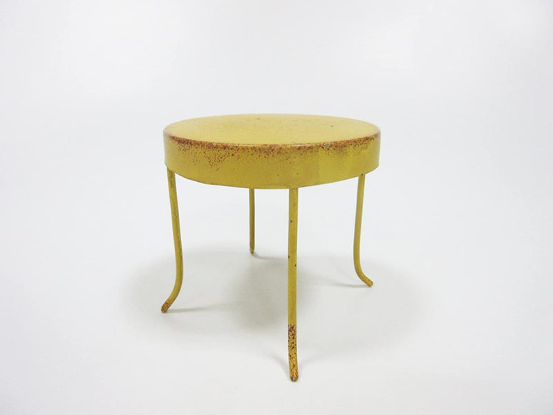 Small Garden Metal Table and 2 Lady Bug Chairs Set Mini Fairy Garden Figurine