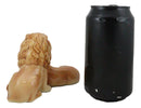 Safari Pride King Lion and Lioness Couple Resting Ceramic Salt Pepper Shaker Set