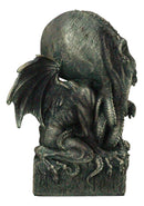 Myths Legends Ocean Terror Demonic God Cthulhu Baring Teeth and Tongue Figurine
