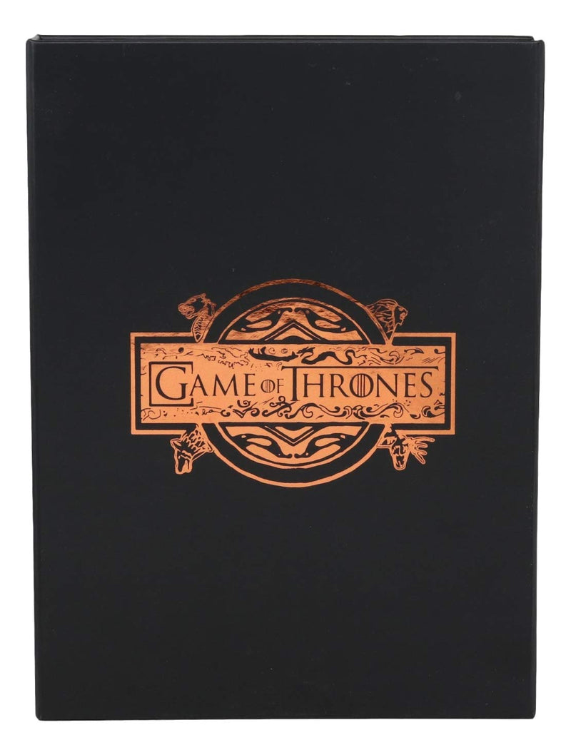 Game of Thrones Direwolf House of Stark Winter is Coming Embossed Journal 5"x7"