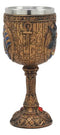 Egyptian Anubis Wine Goblet God Of The Dead And Afterlife Wine Chalice 6oz