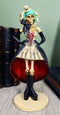 Ebros Harajuku Night Funky Party Ball High Fashion Gothic Girl Skeleton Figurine