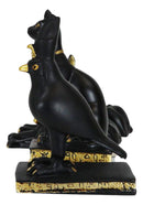 Egyptian Gods Horus Androsphinx Bastet And Anubis Mini Figurines Set of 4